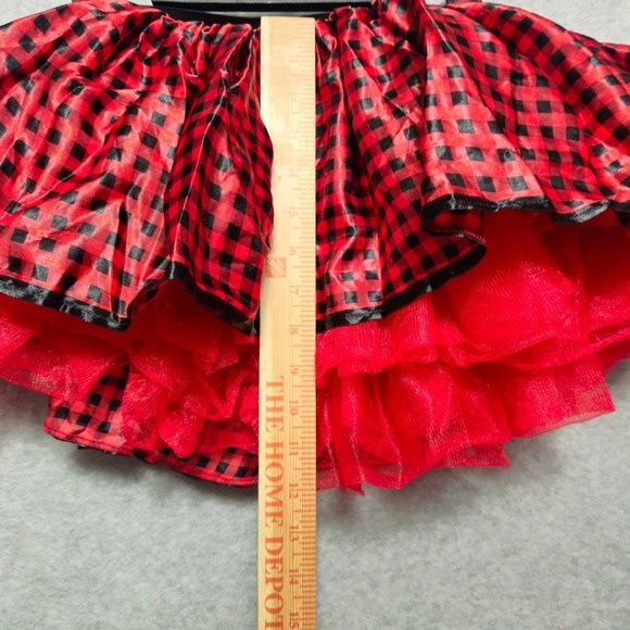 Storybook Red Riding Hood Costume Adult Tutu Dress Halloween Cosplay‎ Set Extras - Picture 6 of 7